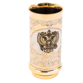 Набор для водки "Пушка. Герб РФ" на 3 персоны, Златоуст