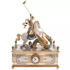 Часы "Победоносец" с тайными ящиками, Златоуст