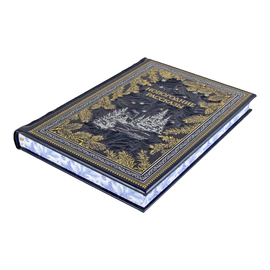 Подарочный набор "Новогодние рассказы" с книгой и елочными шарами