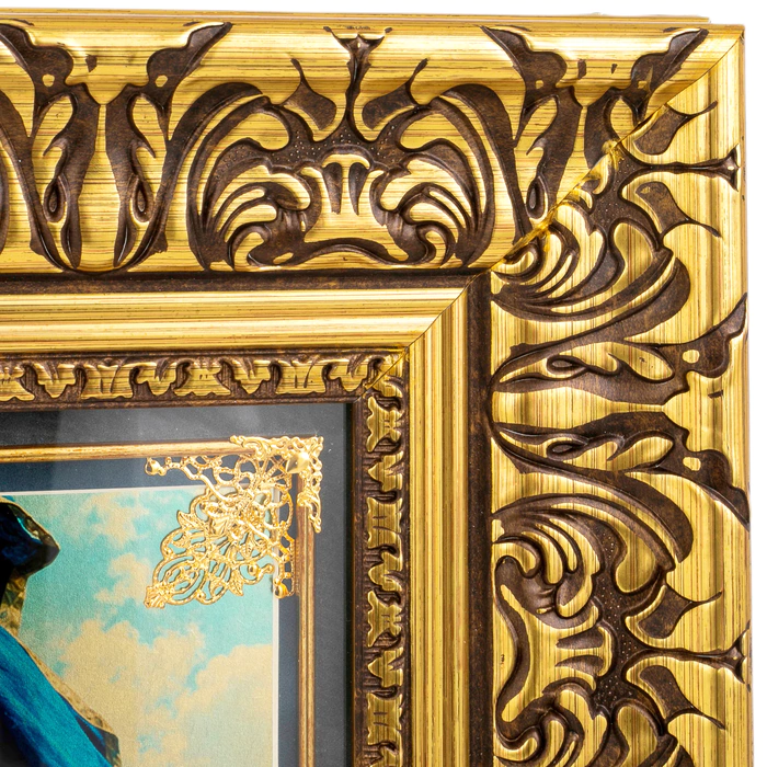 Panel on gold leaf "Alexander Nevsky"