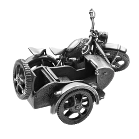URAL M-72 motorcycle made of silver