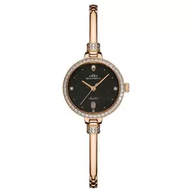 Наручные кварцевые часы Mikhail Moskvin Elegance черно-золотистые