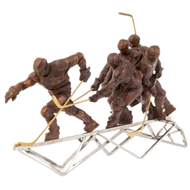 Bronze sculpture "Russian Rocket"