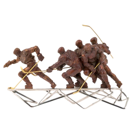 Bronze sculpture "Russian Rocket"