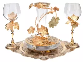 Набор для вина "Тайное свидание" Златоуст на 2 персоны