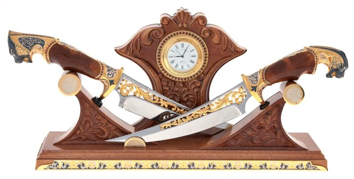 Composition with knives "The Lords" Zlatoust
