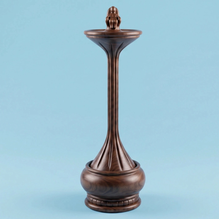 Скульптура "Деревянный король - Wooden King" художника Тараса Желтышева