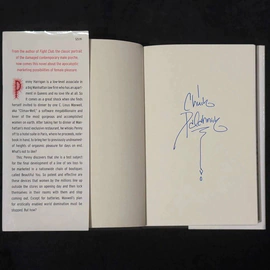 Книга «До самых кончиков» с автографом писателя Чака Паланика