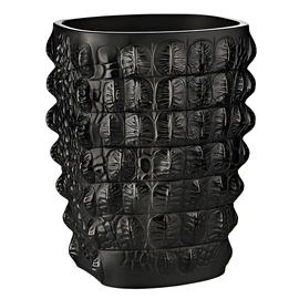 Хрустальная ваза "Croco" 26.5 см, черная