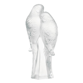 Хрустальная скульптура "2 Parakeets"