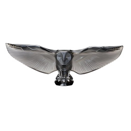 Хрустальная скульптура "Barn Owl" бронзовая