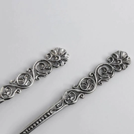 Silver tea set "Symphony" for 2 persons