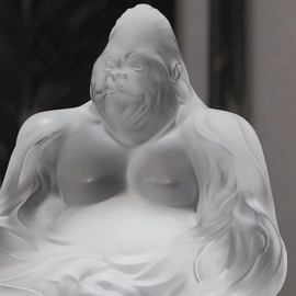Хрустальная скульптура "Gorilla"