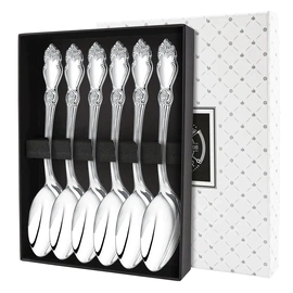 Silver-plated set of teaspoons "Silver Rose"