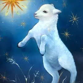 Шкатулка "Ягненок" Иванова, Федоскино