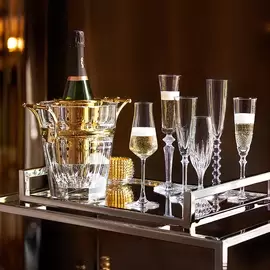 Хрустальный набор фужеров  для шампанского "Bubble Box" на 6 персон