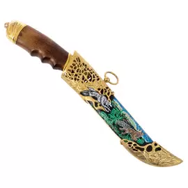 Eagle and Wolf hunting set with an axe, Zlatoust