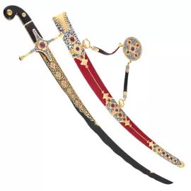Сабля "Восточная" из дамасской стали, Златоуст
