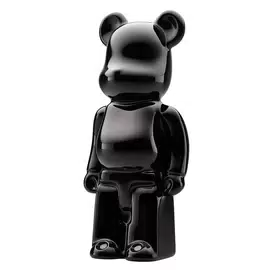Хрустальная скульптура "Be@rbrick" черная