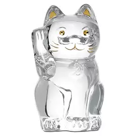 Хрустальная скульптура "Lucky Cat"