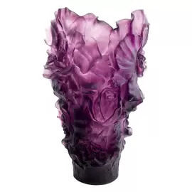 Хрустальная ваза "Camelia Magnum" 52 см, фиолетовая