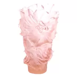 Хрустальная ваза "Camelia Magnum" 52 см, розовая