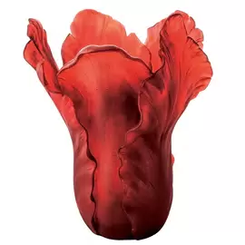 Хрустальная ваза "Tulip Magnum" 52.5 см, красная