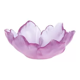 Мелочница из хрусталя "Tulip" фиолетовая