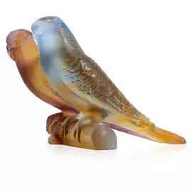 Хрустальная скульптура "Budgerians" разноцветная