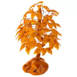 Souvenir made of amber "Money tree"