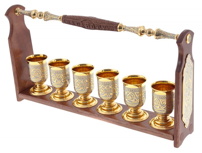 Набор для водки "За работу" Златоуст