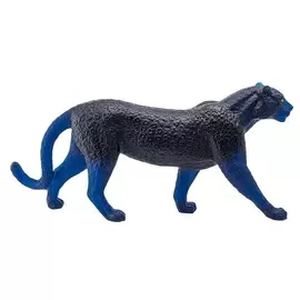 Хрустальная скульптура "Florida Panther" синяя