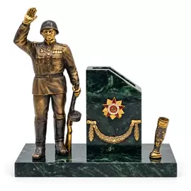 A writing set made of a coil "The Great Patriotic War"