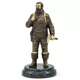 Bronze statuette "Geologist"