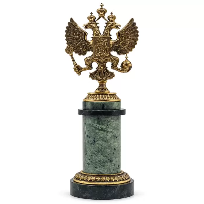 Сувенир "Герб Российский" (колонна)