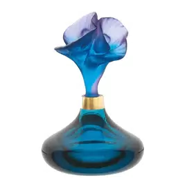 Хрустальный флакон для духов "Arum" синий