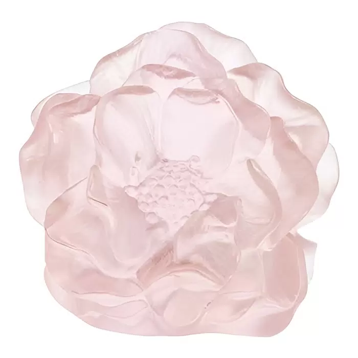 Хрустальный цветок "Camelia" розовый