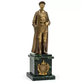 Бронзовая статуэтка "Ф. Дзержинский"