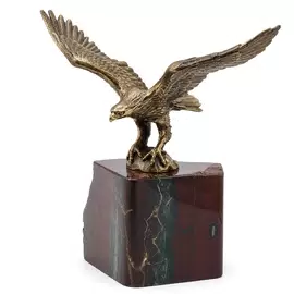 Bronze statuette "Proud Eagle"