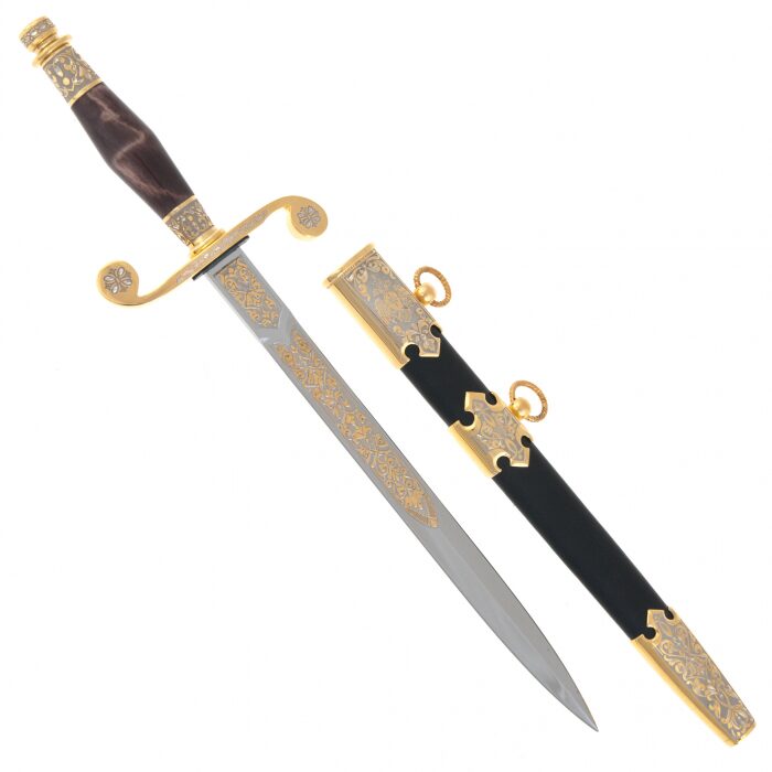 Dagger decorated with "Ministry of Emergency Situations" Zlatoust