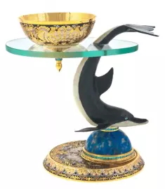 Ваза "Дельфин" Златоуст