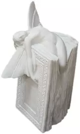 Статуэтка "Девушка - бабочка на книге"