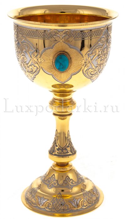 Tsarevich Cup with turquoise