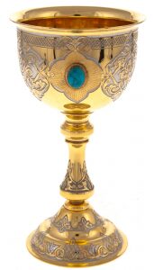 Tsarevich Cup with turquoise