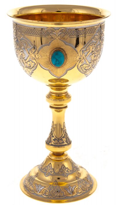 Tsarevich Cup with turquoise