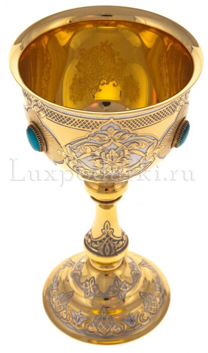 Tsarevich Cup with turquoise