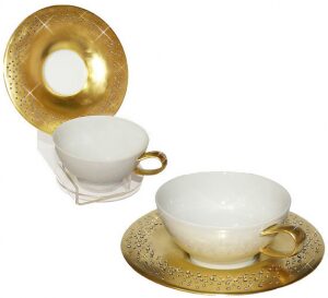 Wedding tea set for 4 persons