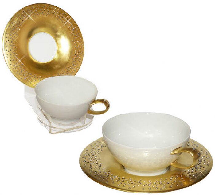 Wedding tea set for 4 persons