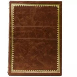 Книга в кожаном переплете "История средневековой медицины" (в футляре)