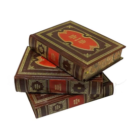 Подарочные книги в кожаном переплете "Сказки народов мира" (10 томов)